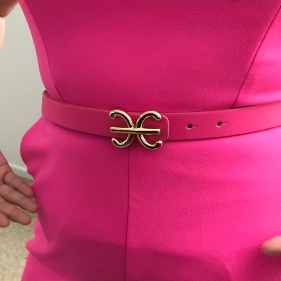 Express Hot Pink Belt - Picture 4 of 4